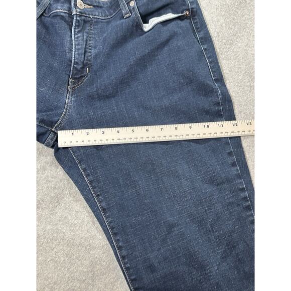 Levis 415 Jeans Womens 18W Waist34 M Classic Boot Cut Stretch Blue Denim - Picture 9 of 16
